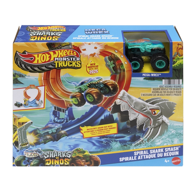 Autodrom Hot Wheels Monster Trucks Shark Loop